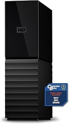 Capacidades de almacenamiento de discos duros externos de sobremesa