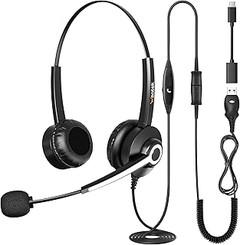 Auriculares USB para oficina