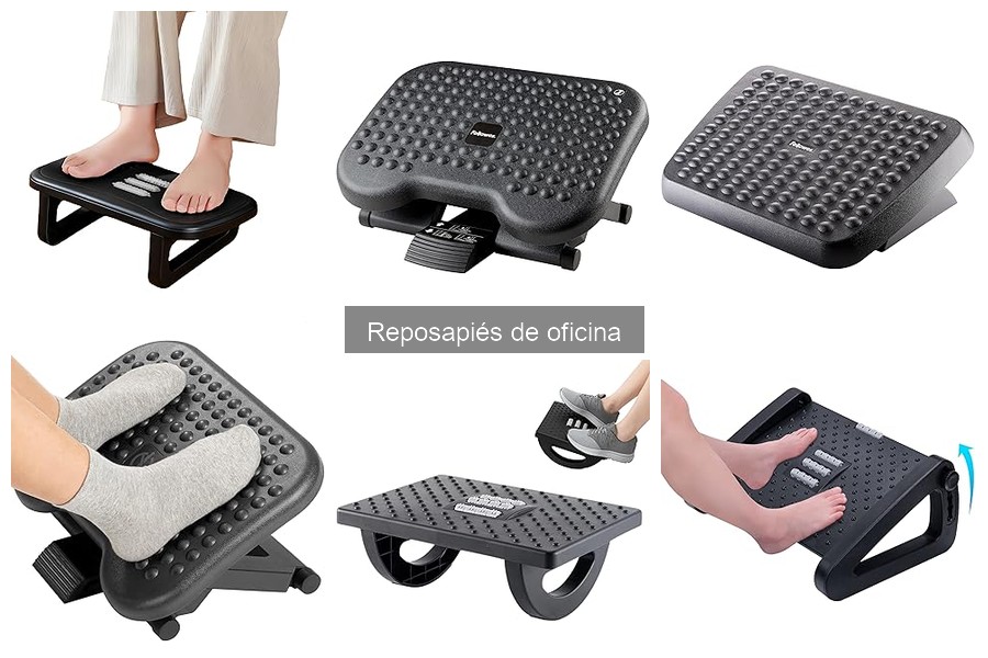 Accesorios Esenciales para Optimizar tu Reposapiés de Oficina