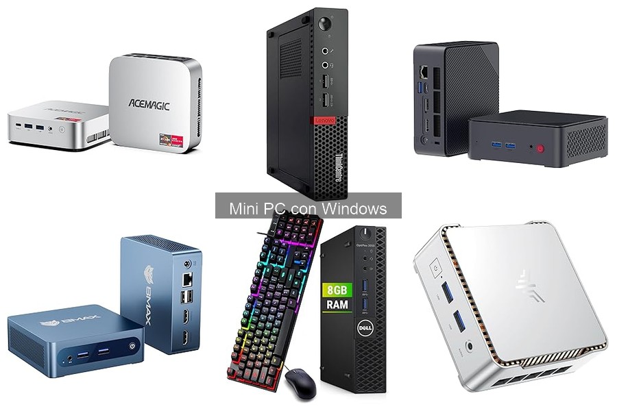Accesorios ideales para mini PC con Windows