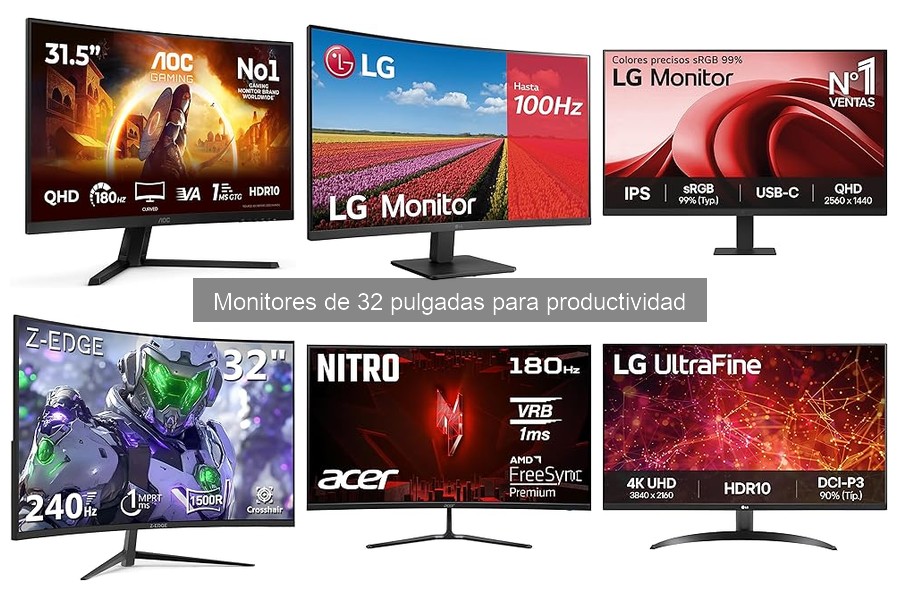 Accesorios imprescindibles para monitores de 32 pulgadas