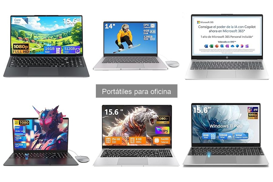 Accesorios imprescindibles para portátiles de oficina
