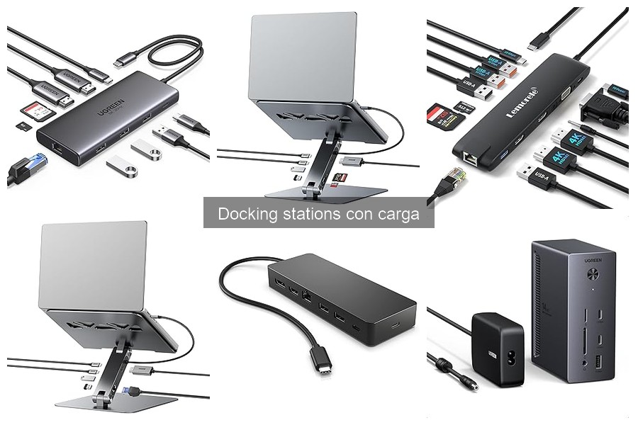 Accesorios útiles para tu docking station con carga