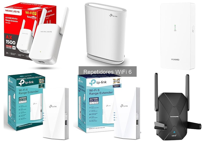 Actualizaciones de firmware para repetidores WiFi 6