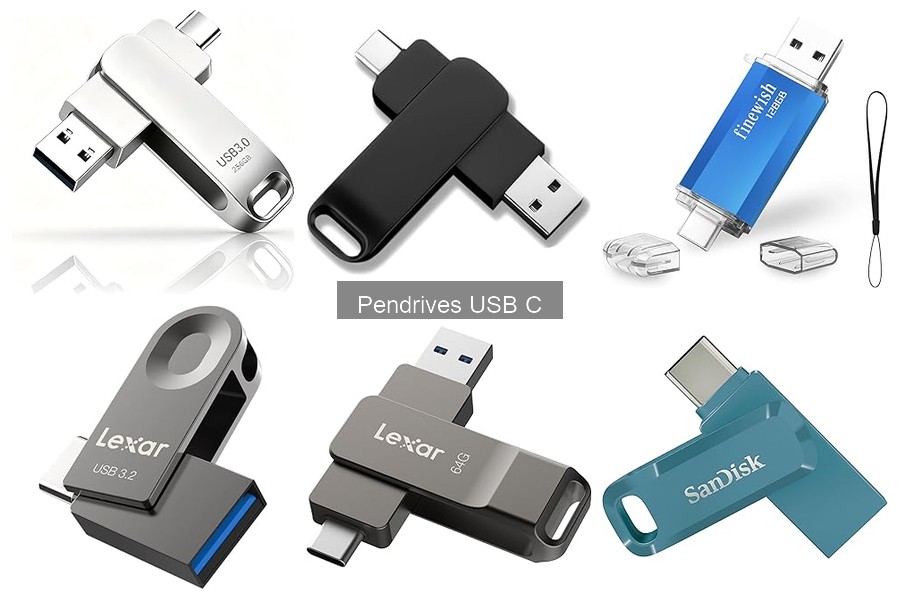 Actualizaciones en tecnología de pendrives USB C 2023