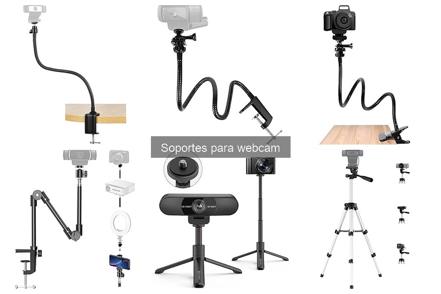 Ajusta la Altura y Ángulo de tu Soporte para Webcam