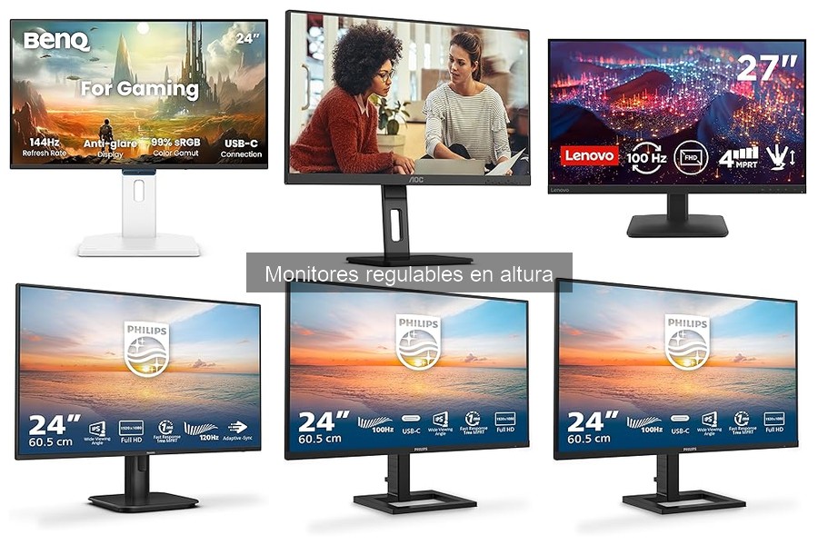 Ajusta tu monitor regulable en altura: guía práctica