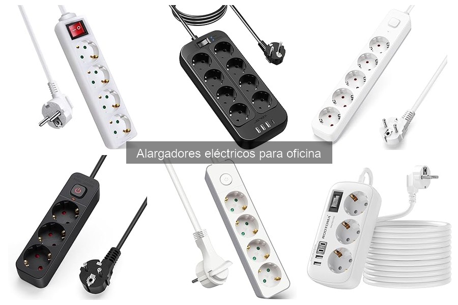 Alargadores eléctricos compactos ideales para oficinas pequeñas