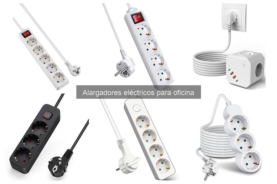 Alargadores eléctricos seguros para equipos electrónicos