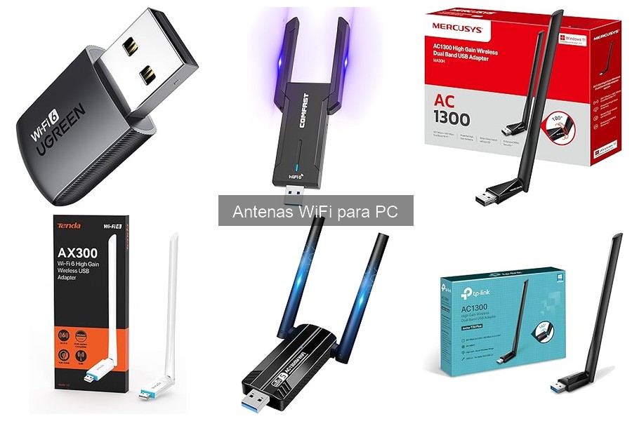 Alternativas a antenas WiFi para mejorar conexión en PC