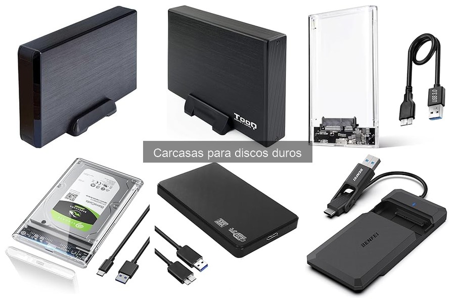 Alternativas a Carcasas para Discos Duros: Opciones Eficaces
