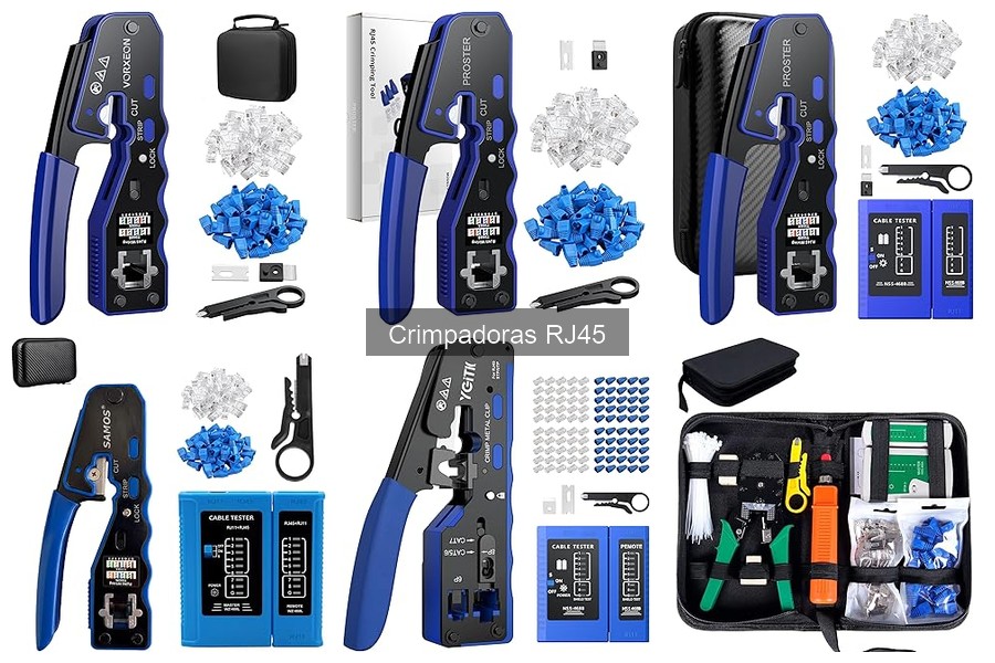 Alternativas a crimpadoras RJ45 para instalaciones de red