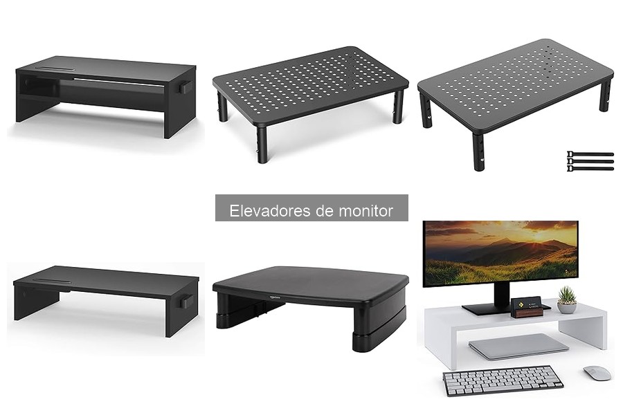 Alternativas a elevadores de monitor: opciones para tu oficina