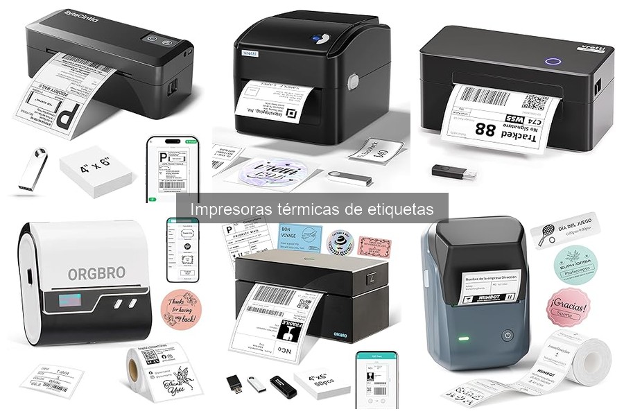 Alternativas a las impresoras térmicas de etiquetas