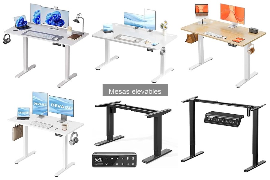 Alternativas a las mesas elevables para mejorar la ergonomía