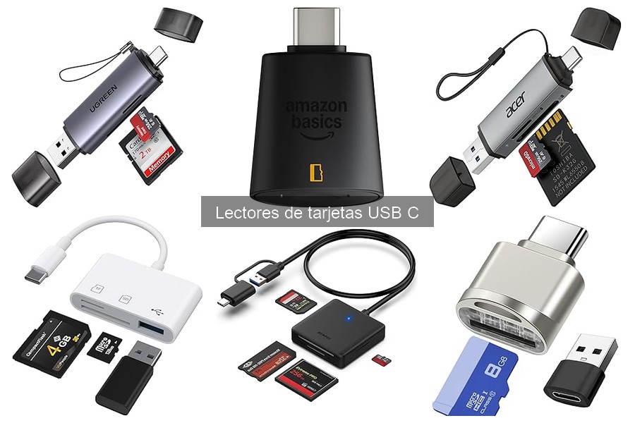 Alternativas a lectores de tarjetas USB C: opciones y comparativa