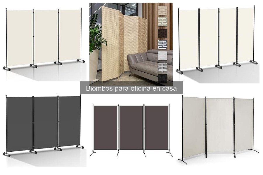 Alternativas a los biombos en oficinas en casa: soluciones efectivas