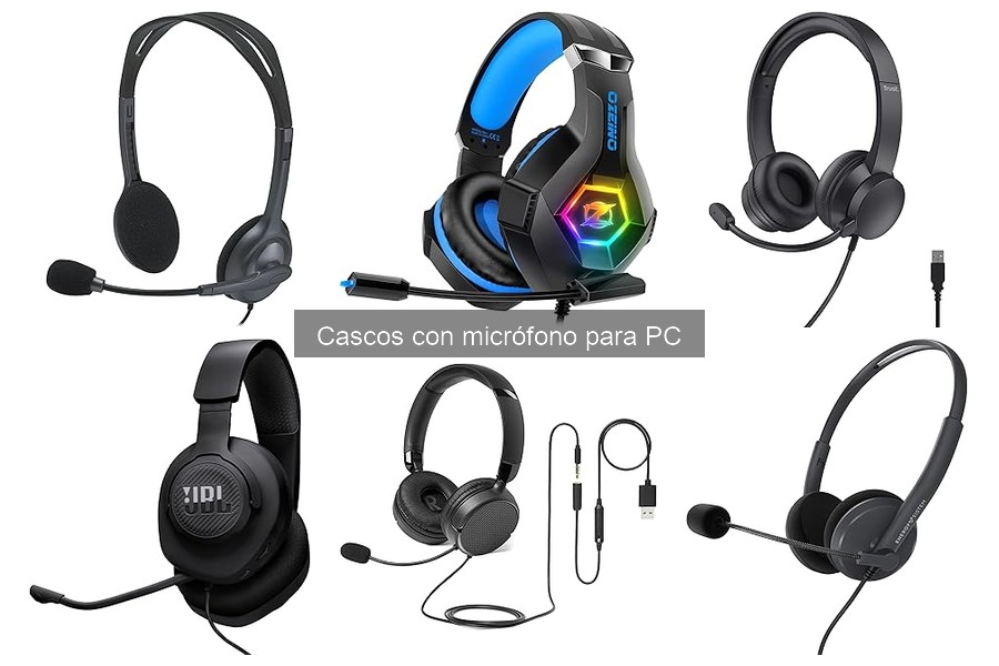 Alternativas a los cascos con micrófono para PC