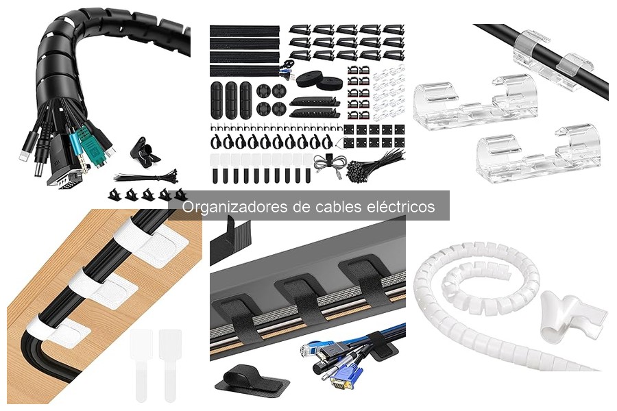 Alternativas a los organizadores de cables eléctricos