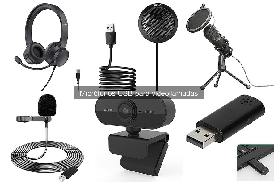 Alternativas a micrófonos USB para videollamadas