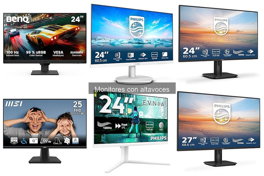 Alternativas a Monitores con Altavoces para tu Oficina