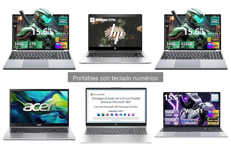 Alternativas a Portátiles con Teclado Numérico: Opciones Efectivas