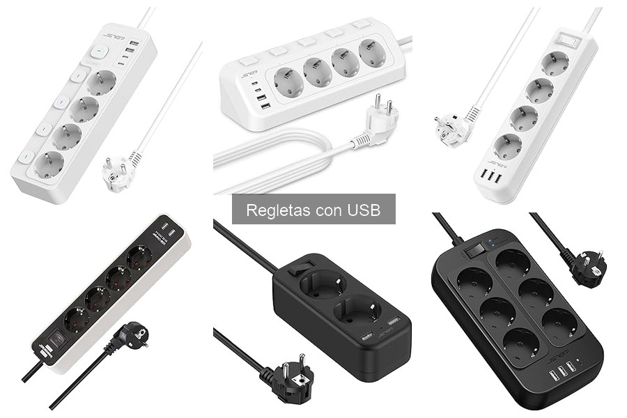 Alternativas a Regletas con USB para Cargar Dispositivos