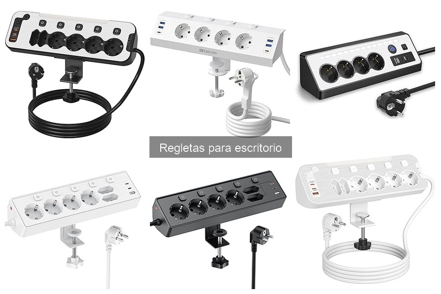 Alternativas a regletas de escritorio: opciones innovadoras