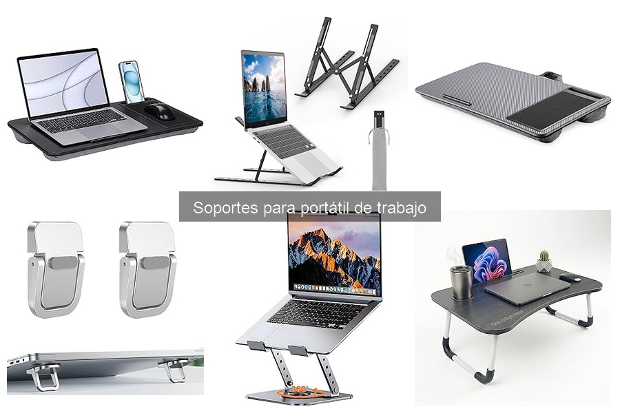Alternativas a Soportes para Portátil en Teletrabajo