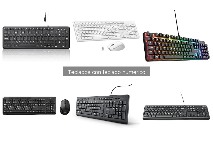 Alternativas a teclados con teclado numérico: opciones y consejos