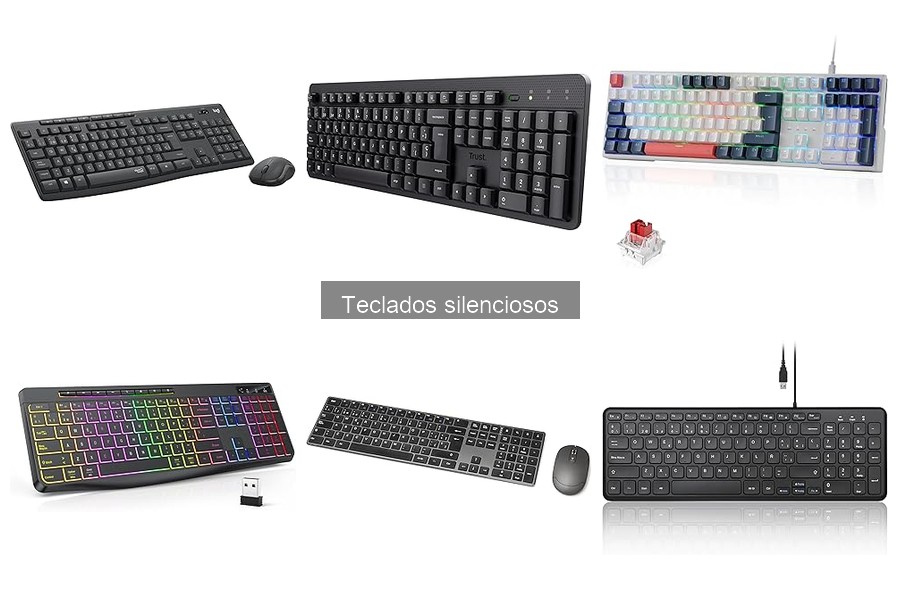 Alternativas a Teclados Silenciosos para Oficina y Teletrabajo