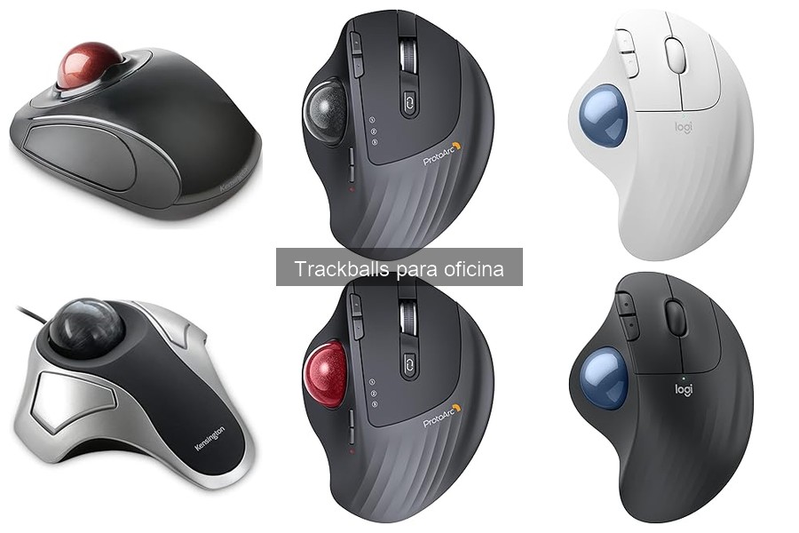 Alternativas a trackballs para aliviar molestias en la muñeca