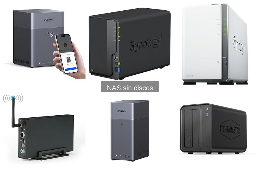 Alternativas Eficaces a un NAS sin Discos para Almacenamiento