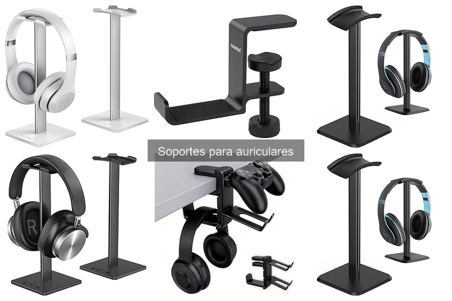 Alternativas innovadoras a los soportes para auriculares