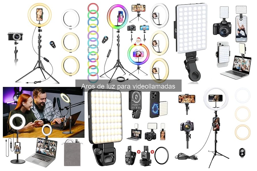 Aros de luz portátiles vs. fijos: ¿cuál es el mejor?