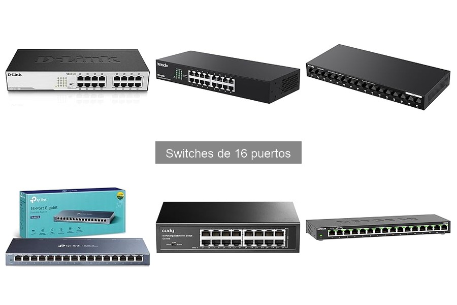 Beneficios de un Switch Gestionado vs No Gestionado de 16 Puertos