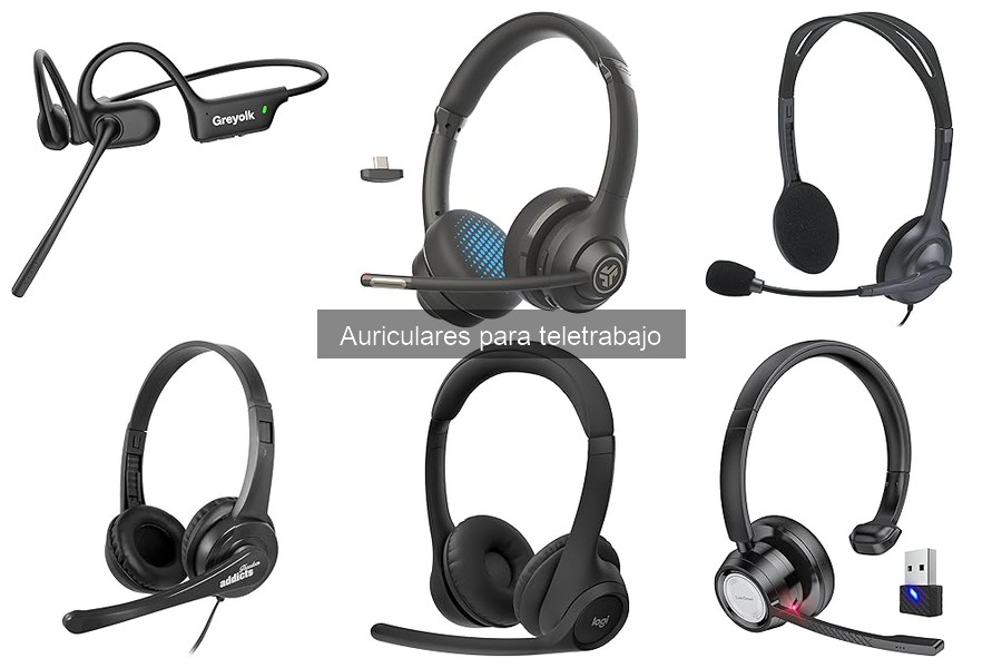Beneficios de usar auriculares en teletrabajo