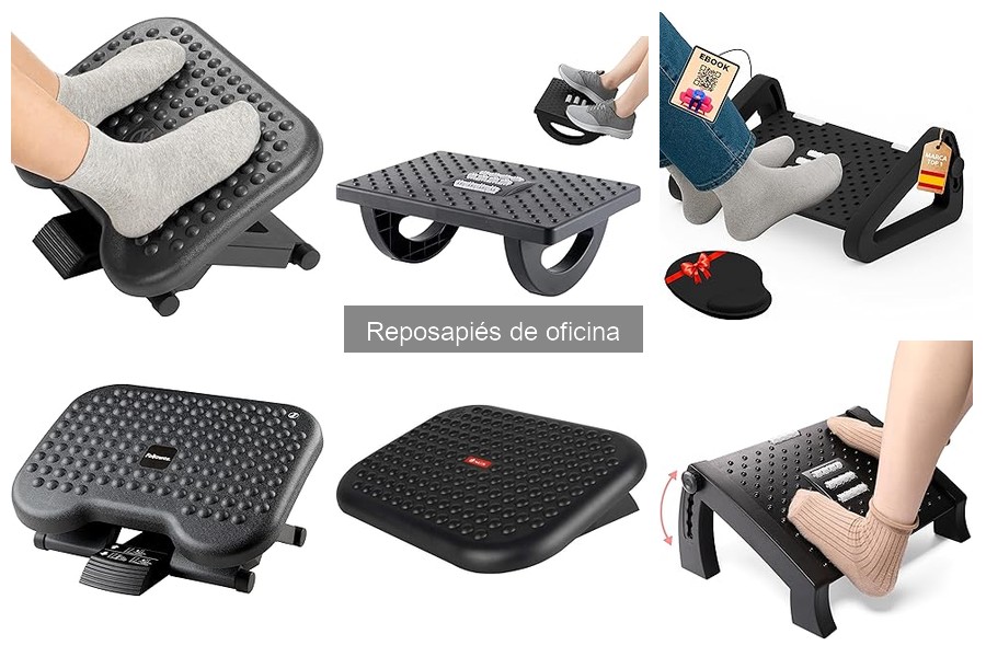 Beneficios de usar un reposapiés en la oficina