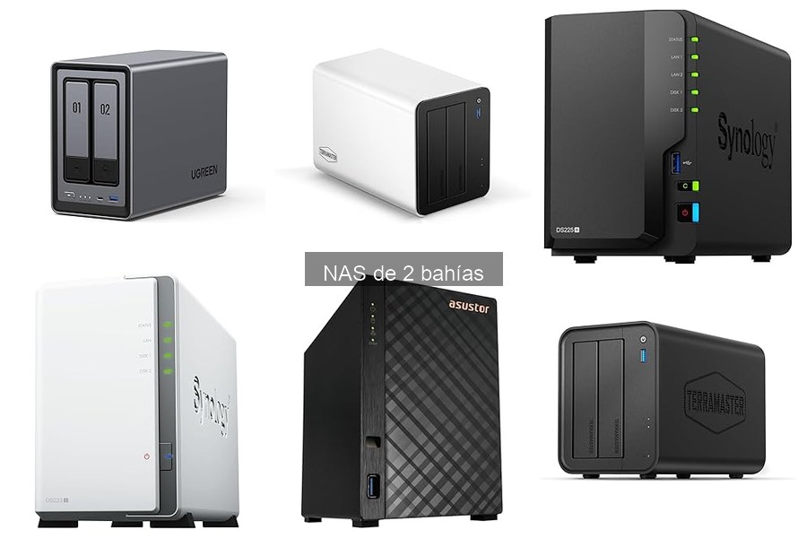 Beneficios del RAID en un NAS de 2 bahías