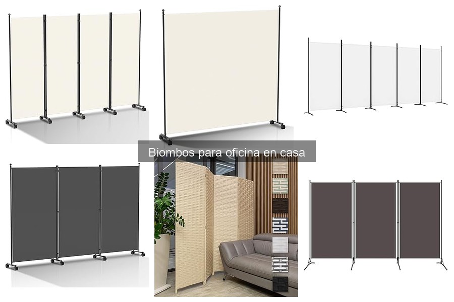 Biombos portátiles para trabajo en casa: características y ventajas