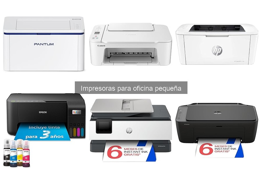 Características clave de impresoras para oficina pequeña