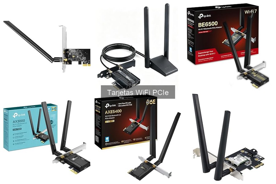 Características clave de las tarjetas WiFi PCIe para elegir