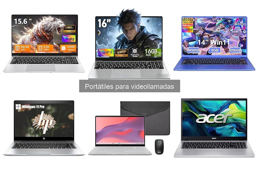 Características Clave de un Portátil para Videollamadas