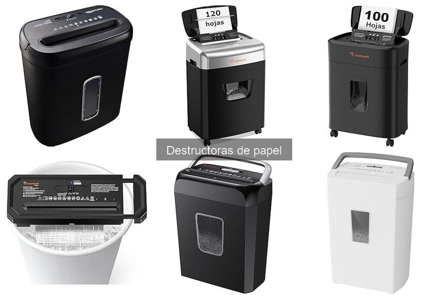 Características de Seguridad en Destructoras de Papel