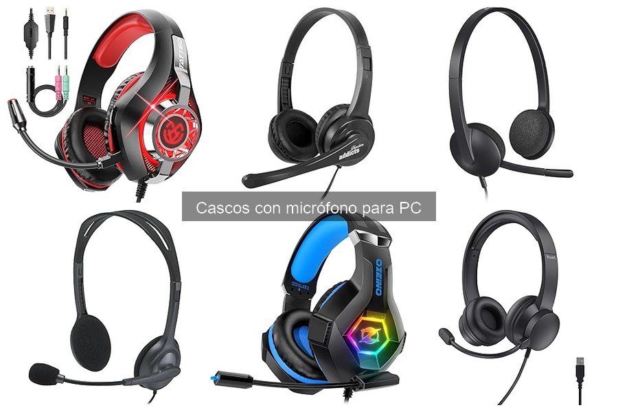 Características esenciales de cascos con micrófono para PC