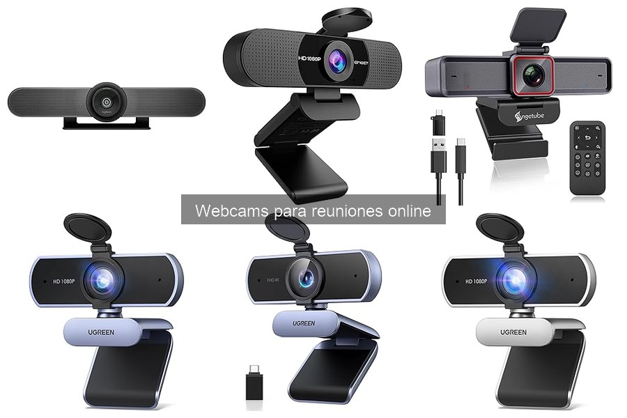 Características Esenciales de una Webcam para Reuniones Online