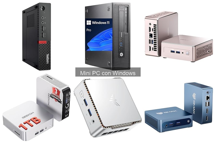 Características Técnicas Clave de Mini PCs con Windows