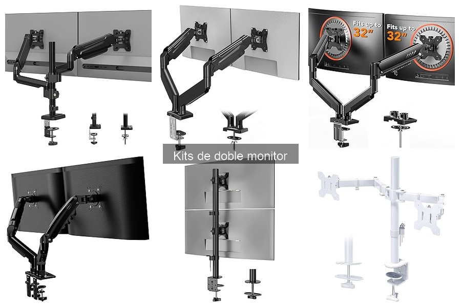 Cómo elegir el mejor kit de doble monitor para tu oficina