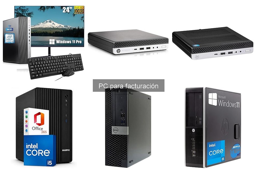 Cómo elegir el mejor PC para facturación en 2023