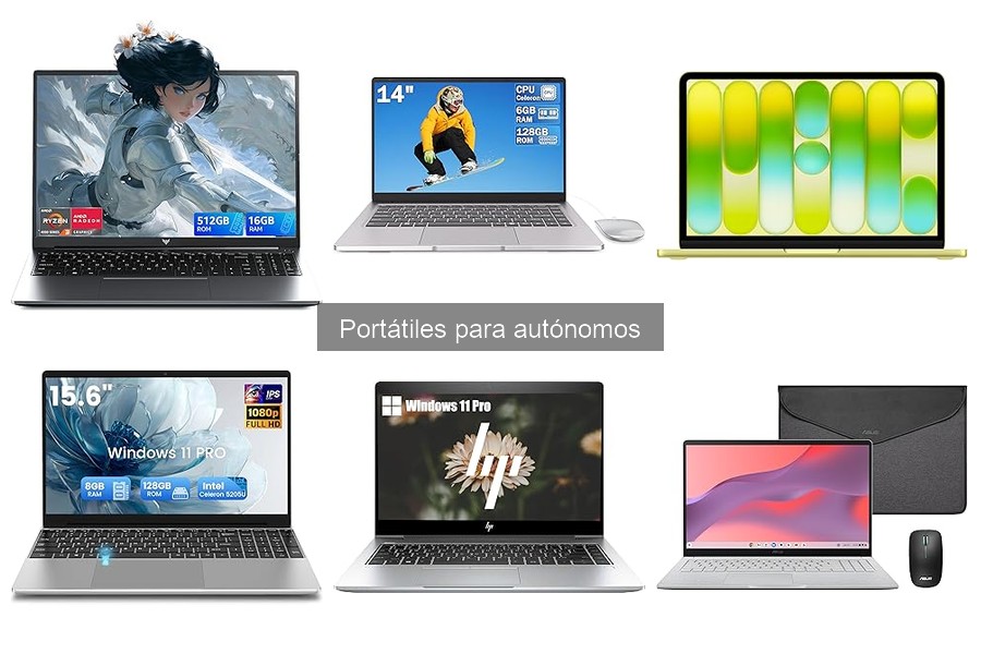 Cómo elegir el portátil ideal para autónomos en 2023